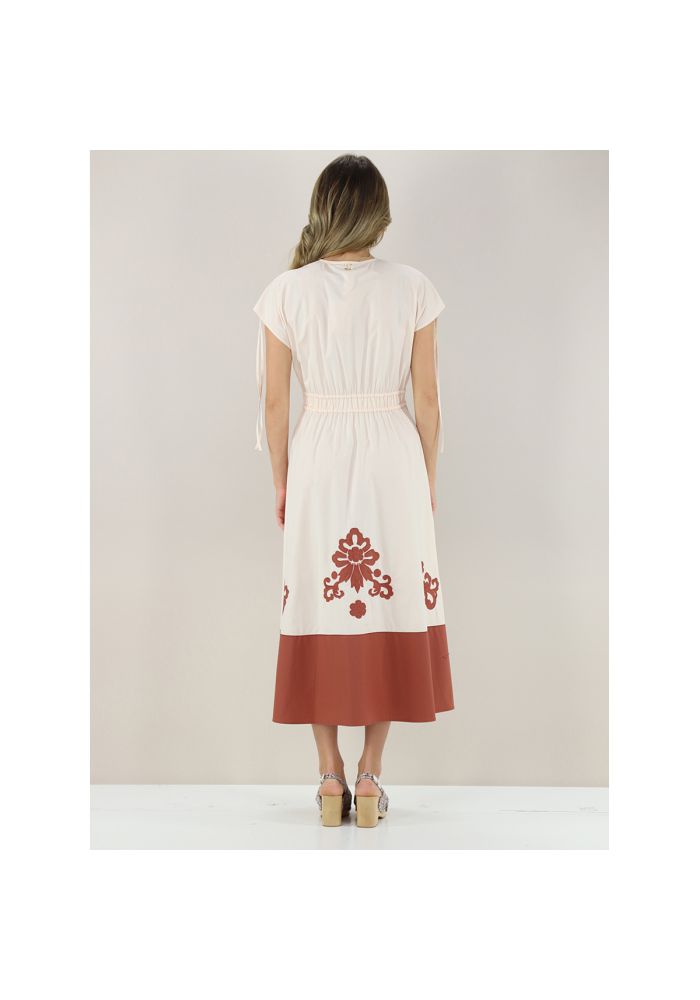 MIDI ΦΟΡΕΜΑ ΜΕ ΦΛΟΡΑΛ ΛΕΠΤΟΜΕΡΕΙΕΣ TWINSET