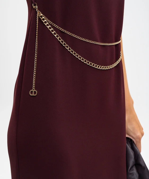 PENCIL ΦΟΡΕΜΑ ΜΕ ΖΩΝΗ ΑΛΥΣΙΔΑ TWINSET