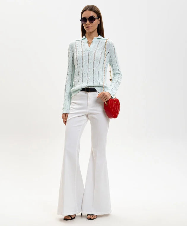 ΠΟΛΟ ΜΠΛΟΥΖΑ ΜΕ ΚΑΡΦΙΤΣΑ TWINSET