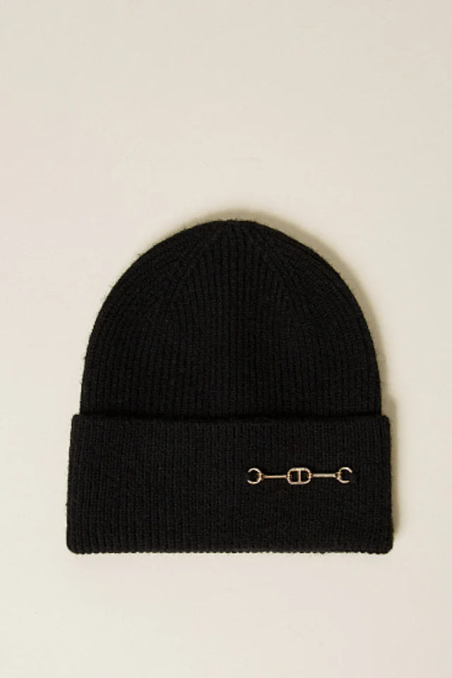 ΣΚΟΥΦΟΣ ΜΕ ΜΕΤΑΛΛΙΚΟ ΛΟΓΟΤΥΠΟ TWINSET MILANO