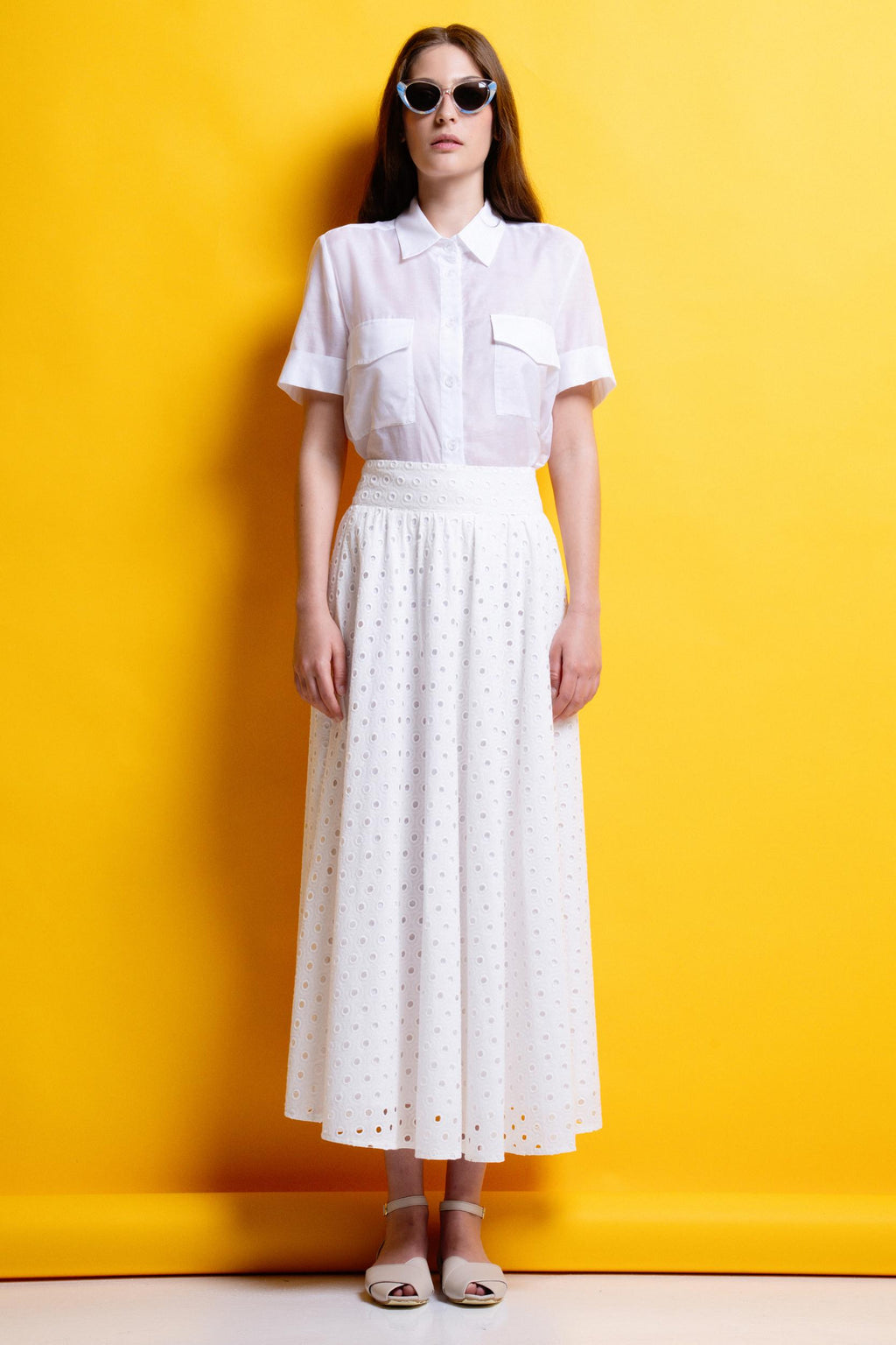 LYDIA' ΚΙΠΟΥΡ ΜΙΝΤΙ ΦΟΥΣΤΑ (WHITE) MAMOUSH