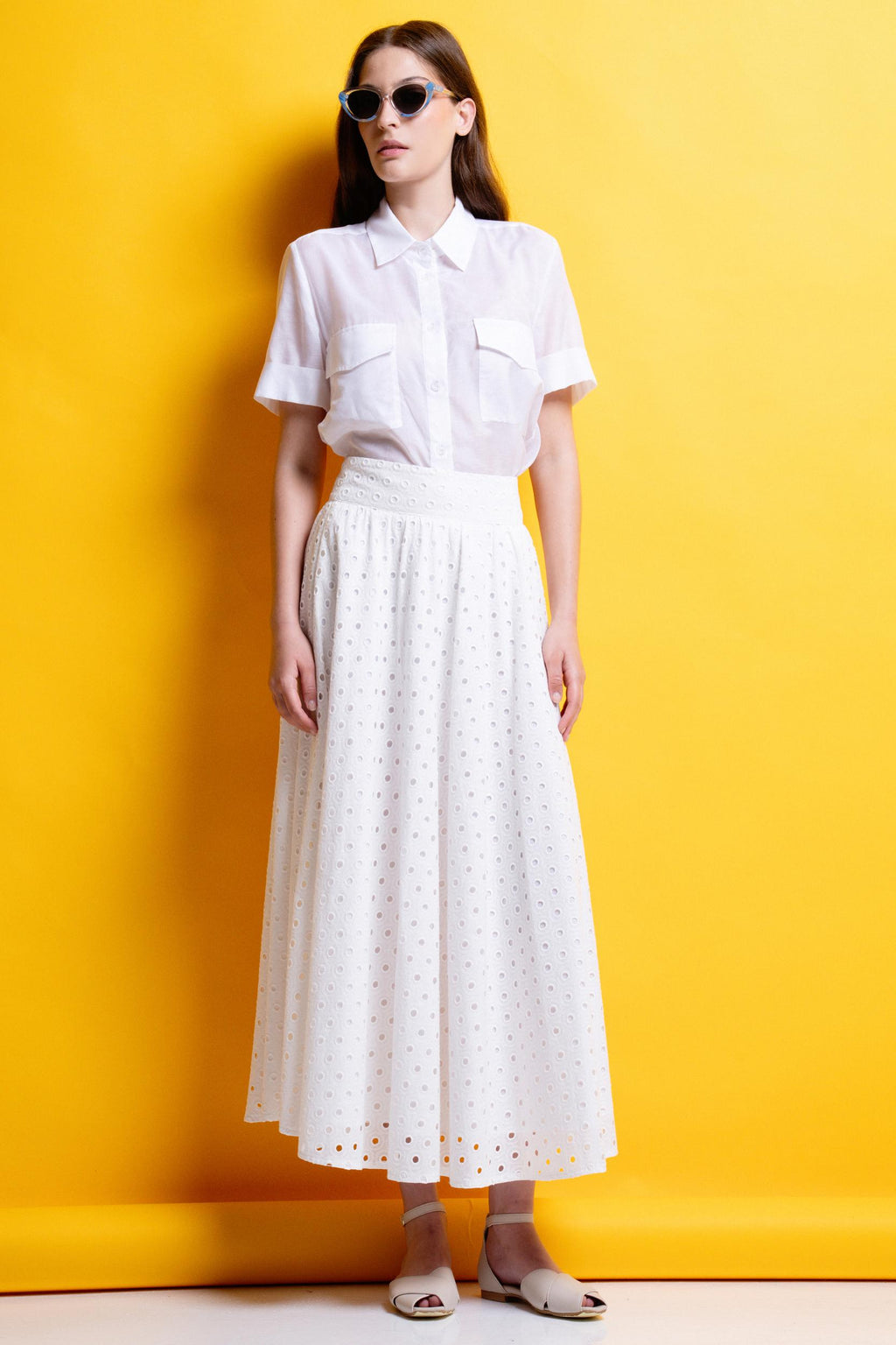 LYDIA' ΚΙΠΟΥΡ ΜΙΝΤΙ ΦΟΥΣΤΑ (WHITE) MAMOUSH