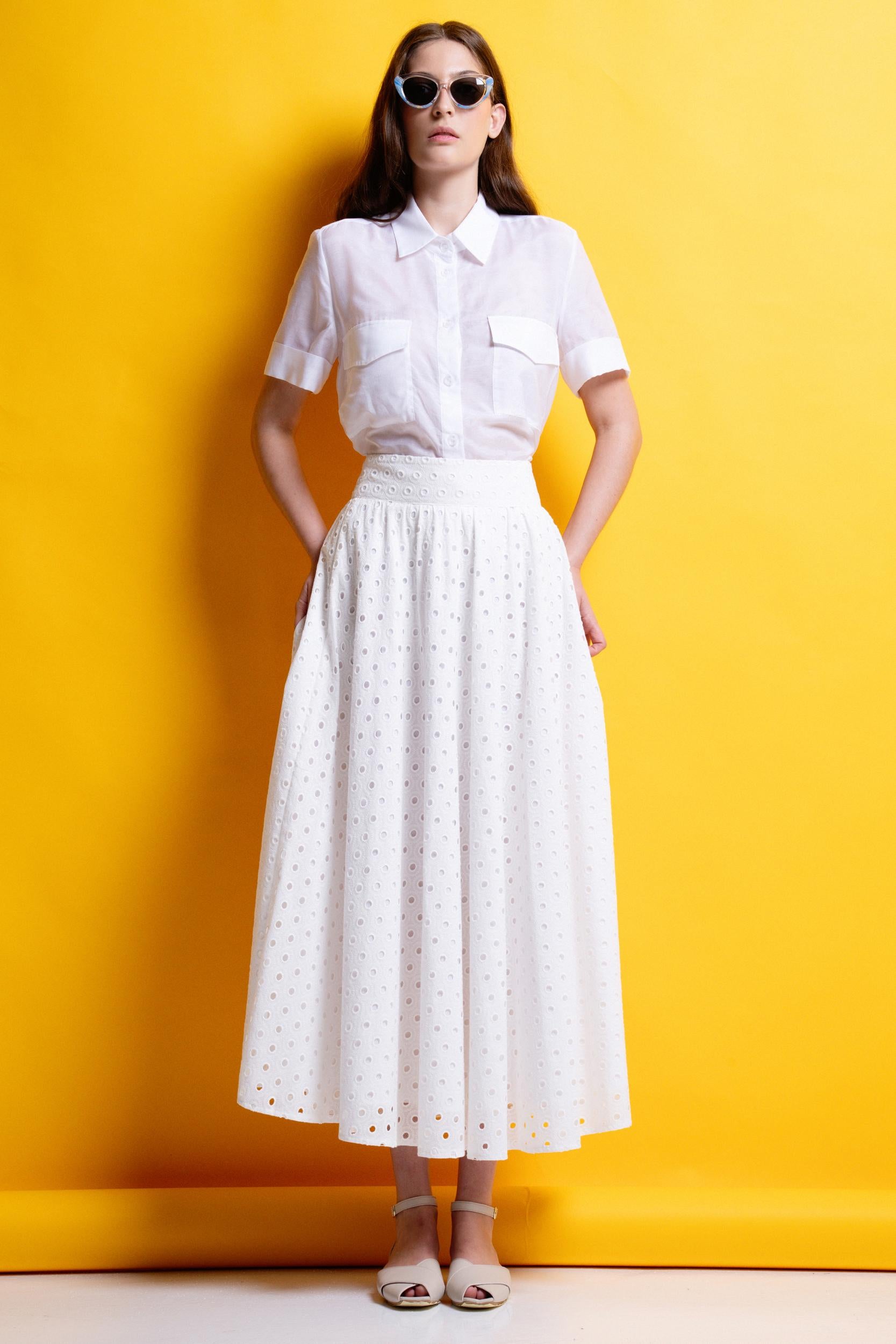 LYDIA' ΚΙΠΟΥΡ ΜΙΝΤΙ ΦΟΥΣΤΑ (WHITE) MAMOUSH