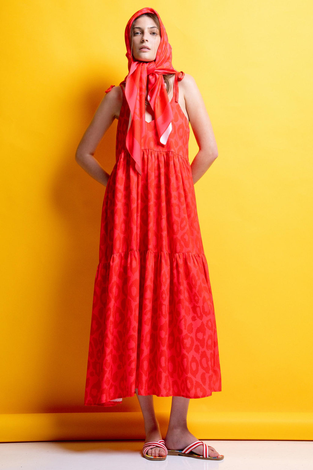 DANNA' ΜΙΝΤΙ ΦΟΡΕΜΑ (PINK/ANIMAL PRINT) MAMOUSH