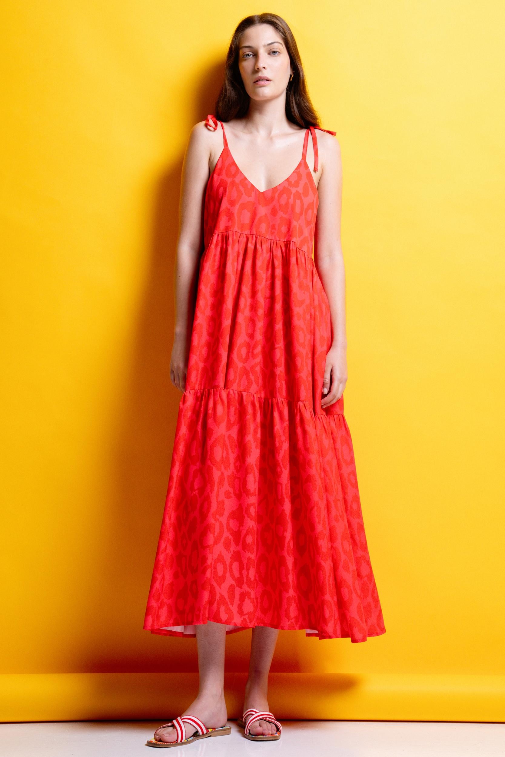 DANNA' ΜΙΝΤΙ ΦΟΡΕΜΑ (PINK/ANIMAL PRINT) MAMOUSH