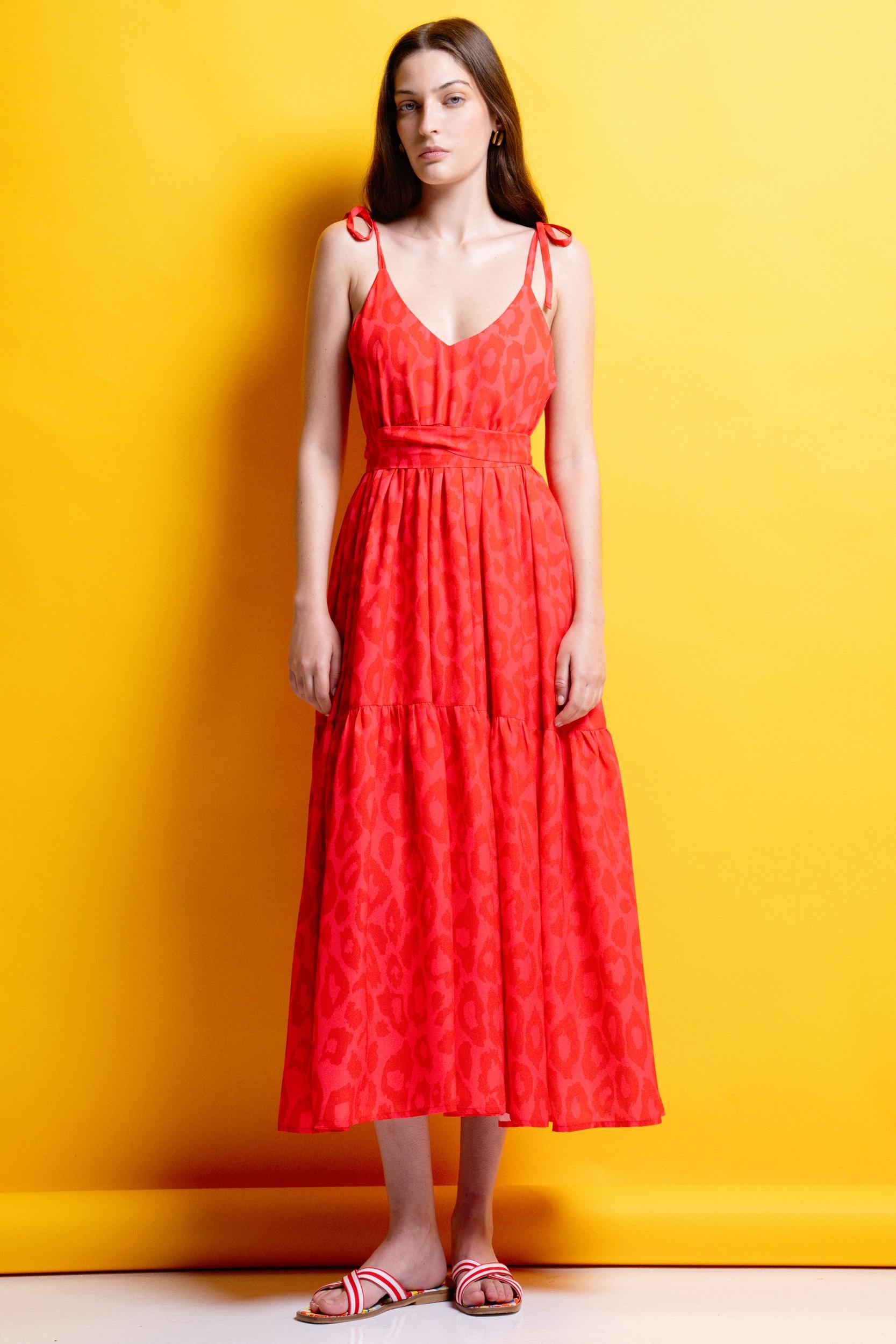 DANNA' ΜΙΝΤΙ ΦΟΡΕΜΑ (PINK/ANIMAL PRINT) MAMOUSH