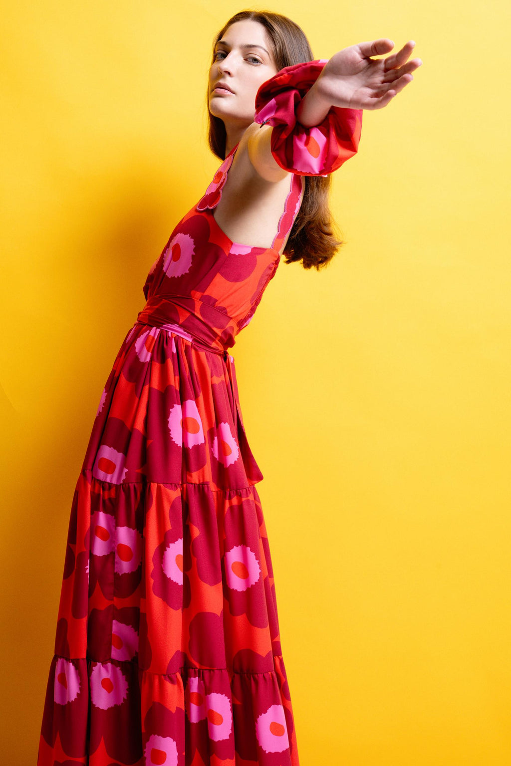 ALIKY' ΜΙΝΤΙ ΦΟΡΕΜΑ ΜΕ ΚΕΝΤΗΜΕΝΕΣ ΤΙΡΑΝΤΕΣ MAMOUSH