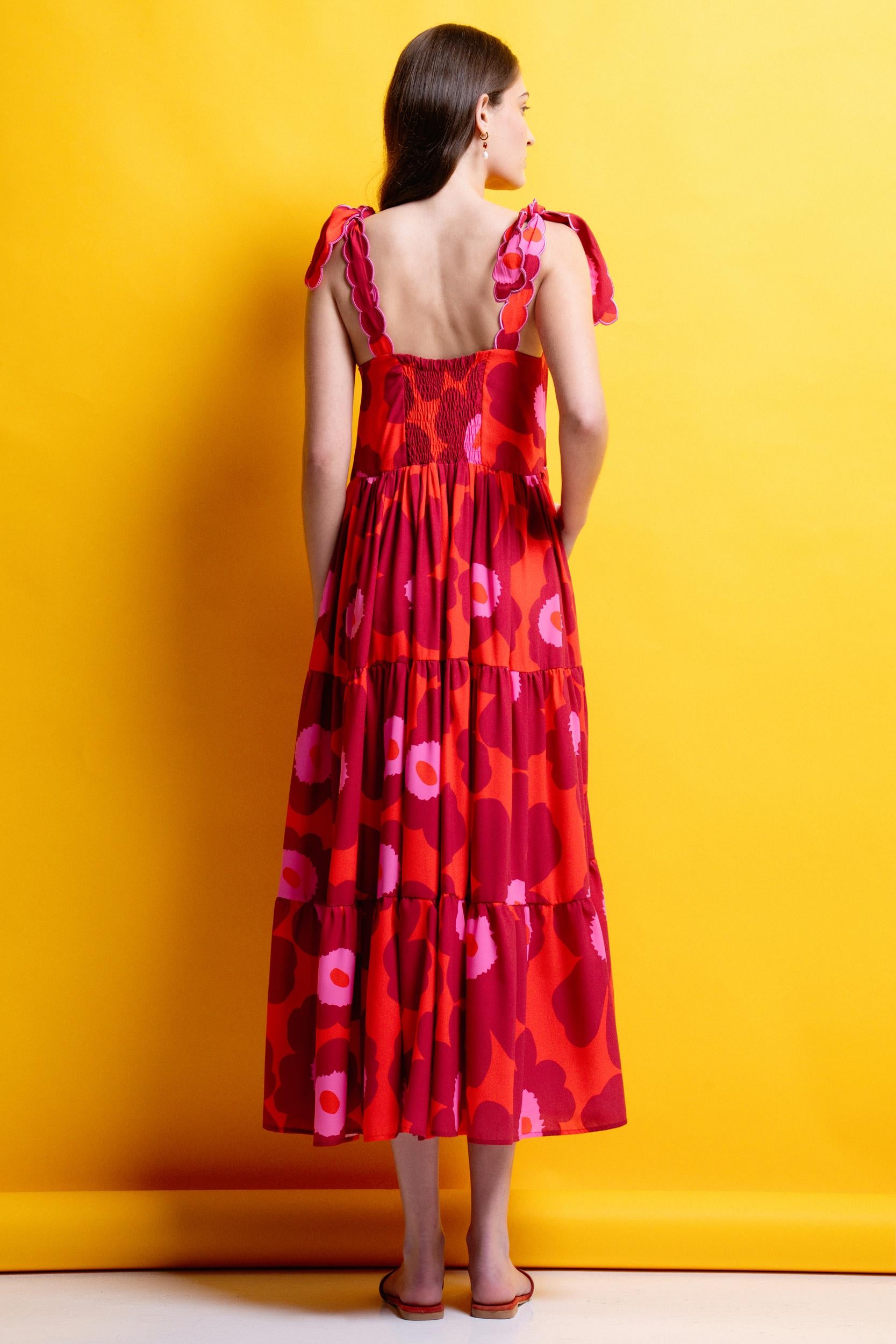 ALIKY' ΜΙΝΤΙ ΦΟΡΕΜΑ ΜΕ ΚΕΝΤΗΜΕΝΕΣ ΤΙΡΑΝΤΕΣ MAMOUSH