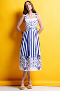 MIRA' ΡΙΓΕ ΜΙΝΤΙ ΦΟΡΕΜΑ (BLUE STRIPES) MAMOUSH