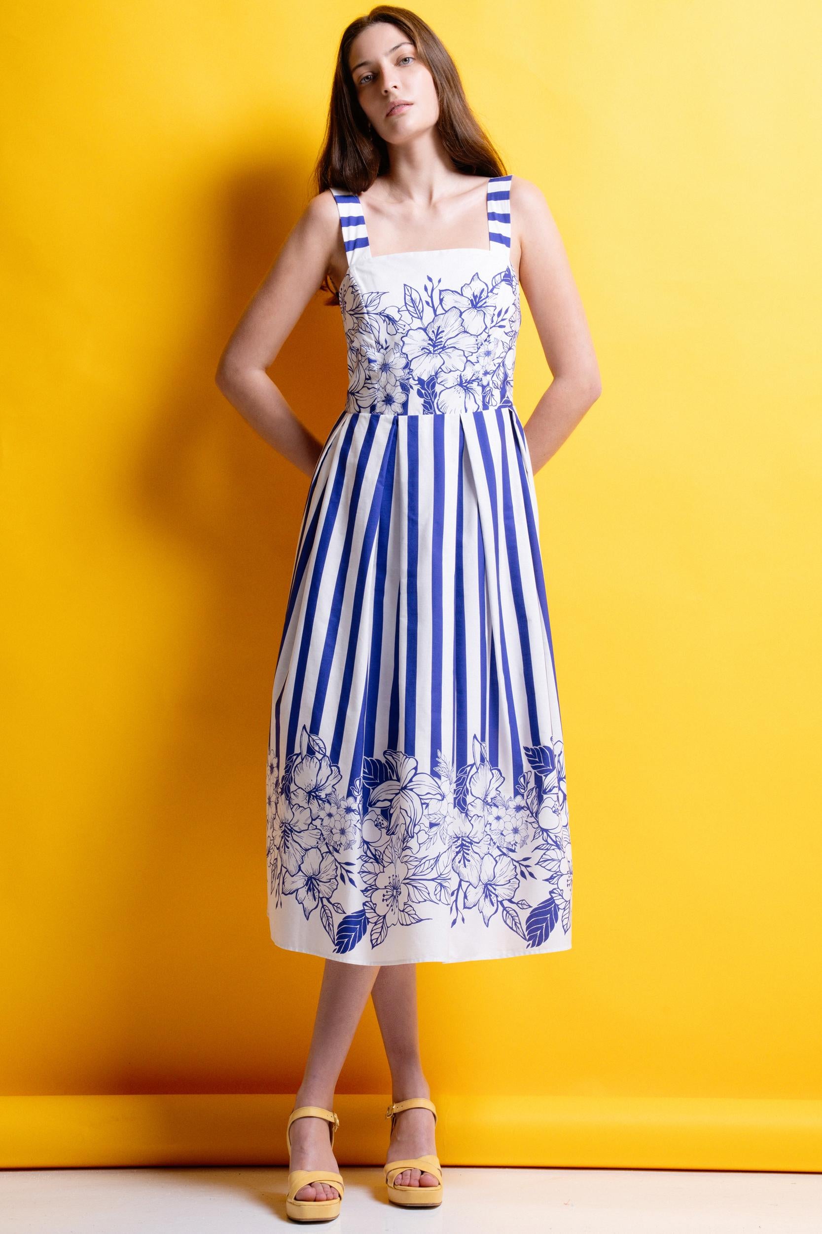 MIRA' ΡΙΓΕ ΜΙΝΤΙ ΦΟΡΕΜΑ (BLUE STRIPES) MAMOUSH