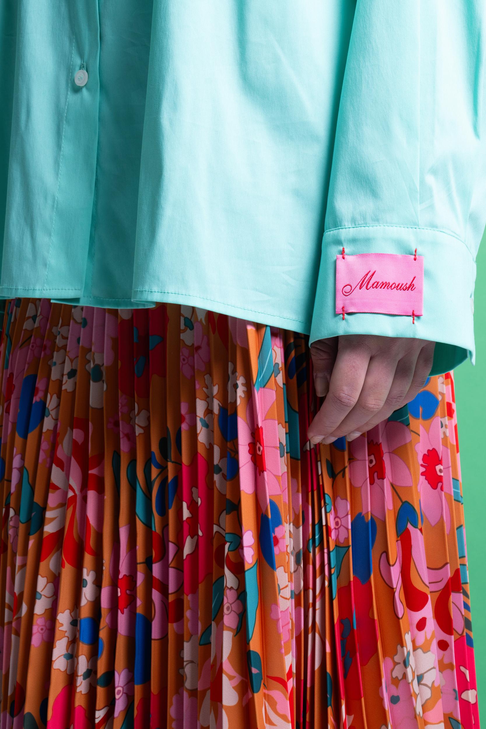 ‘REA’ OVERSIZED ΒΑΜΒΑΚΕΡΟ ΠΟΥΚΑΜΙΣΟ (MINT) MAMOUSH