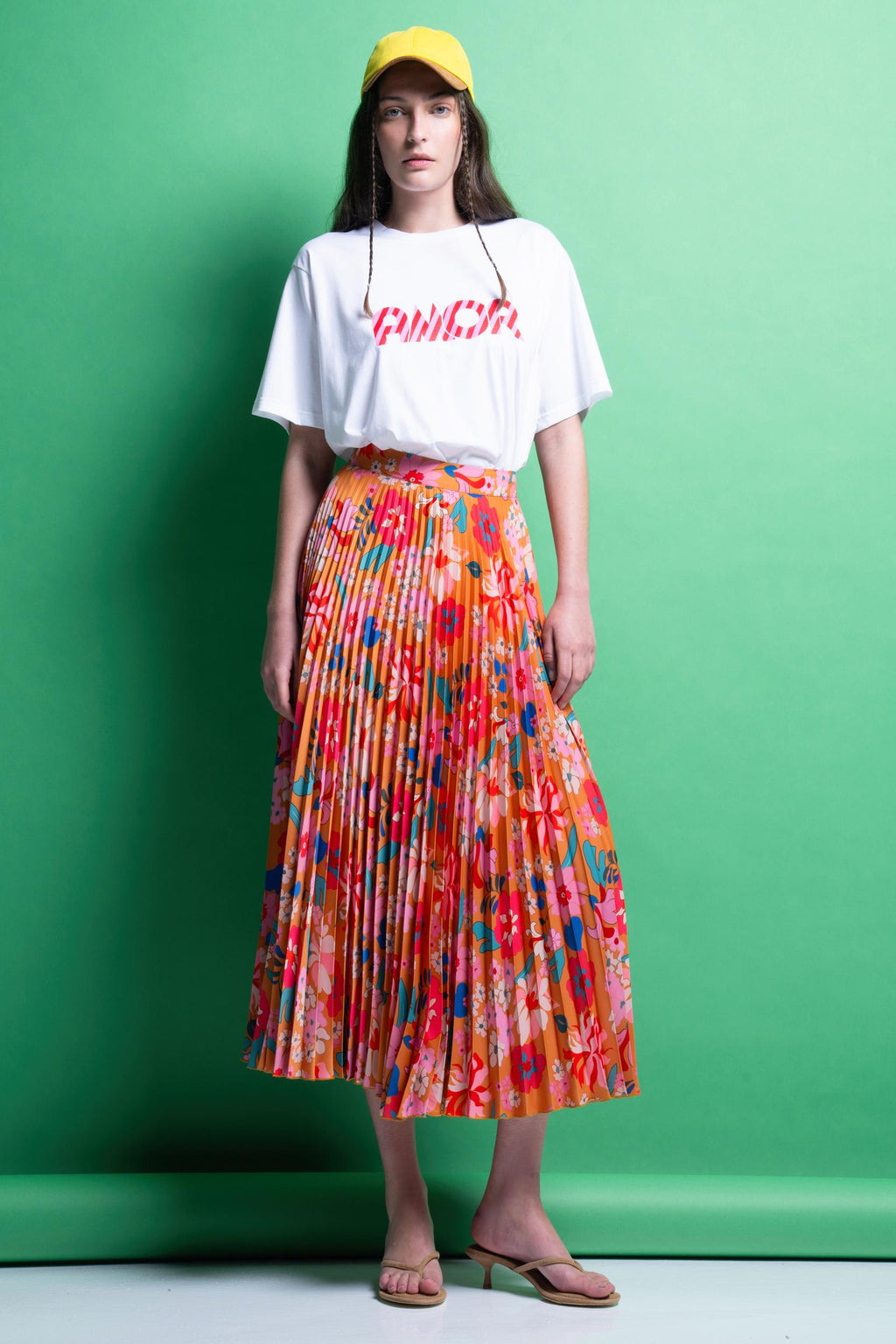 AMANDA' ΠΛΙΣΕ ΦΟΥΣΤΑ (FLORAL PRINT) MAMOUSH