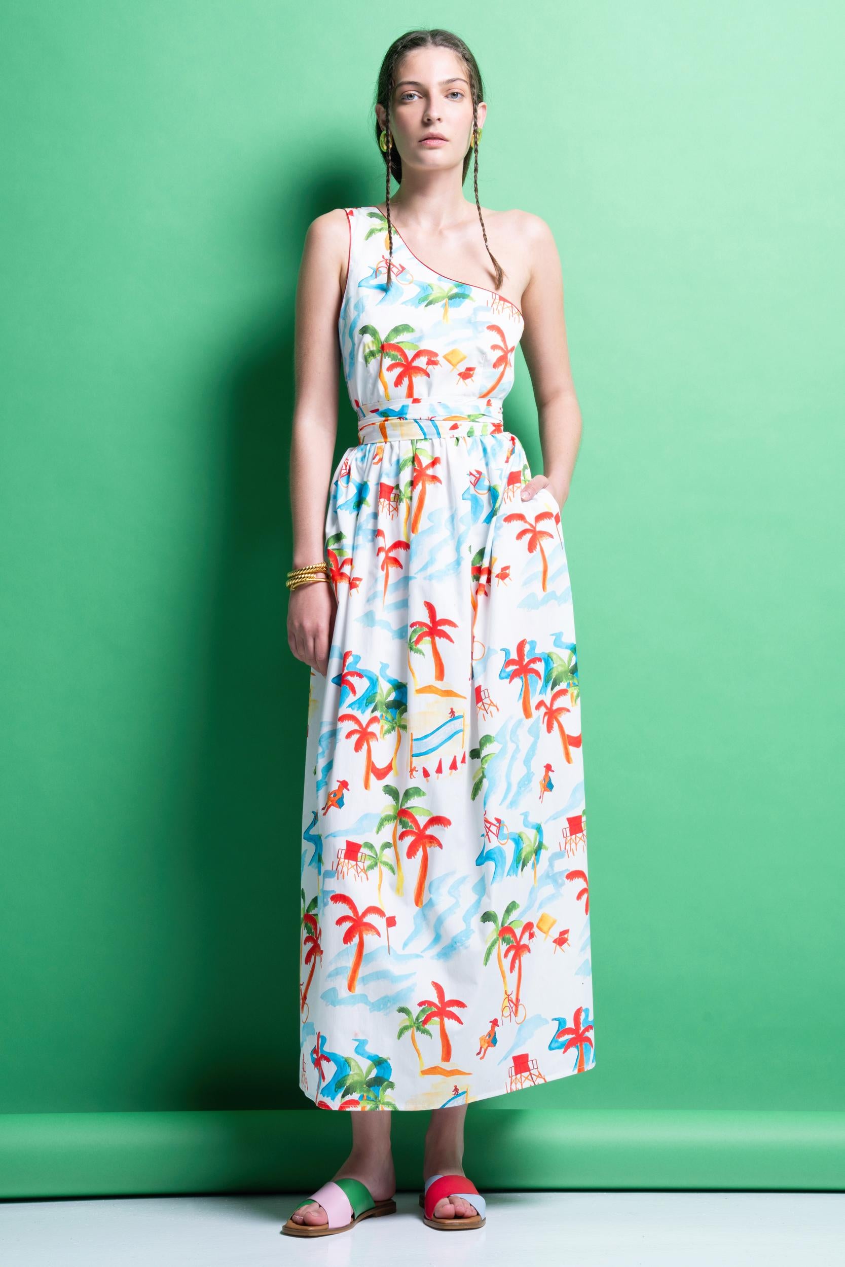 ‘HOLLY’ ΜΙΝΤΙ ΦΟΡΕΜΑ ΜΕ ΕΝΑΝ ΩΜΟ (TYPE) MAMOUSH