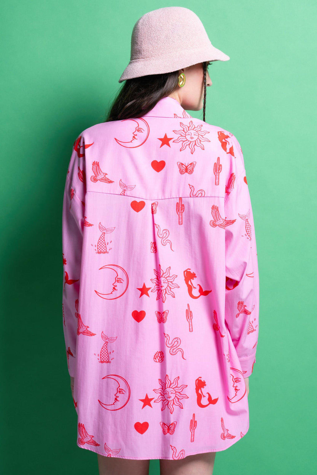 VIOLET' OVERSIZED ΑΣΥΜΜΕΤΡΟ ΠΟΥΚΑΜΙΣΟ MAMOUSH