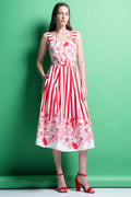 MIRA' ΡΙΓΕ ΜΙΝΤΙ ΦΟΡΕΜΑ (RED STRIPES) MAMOUSH