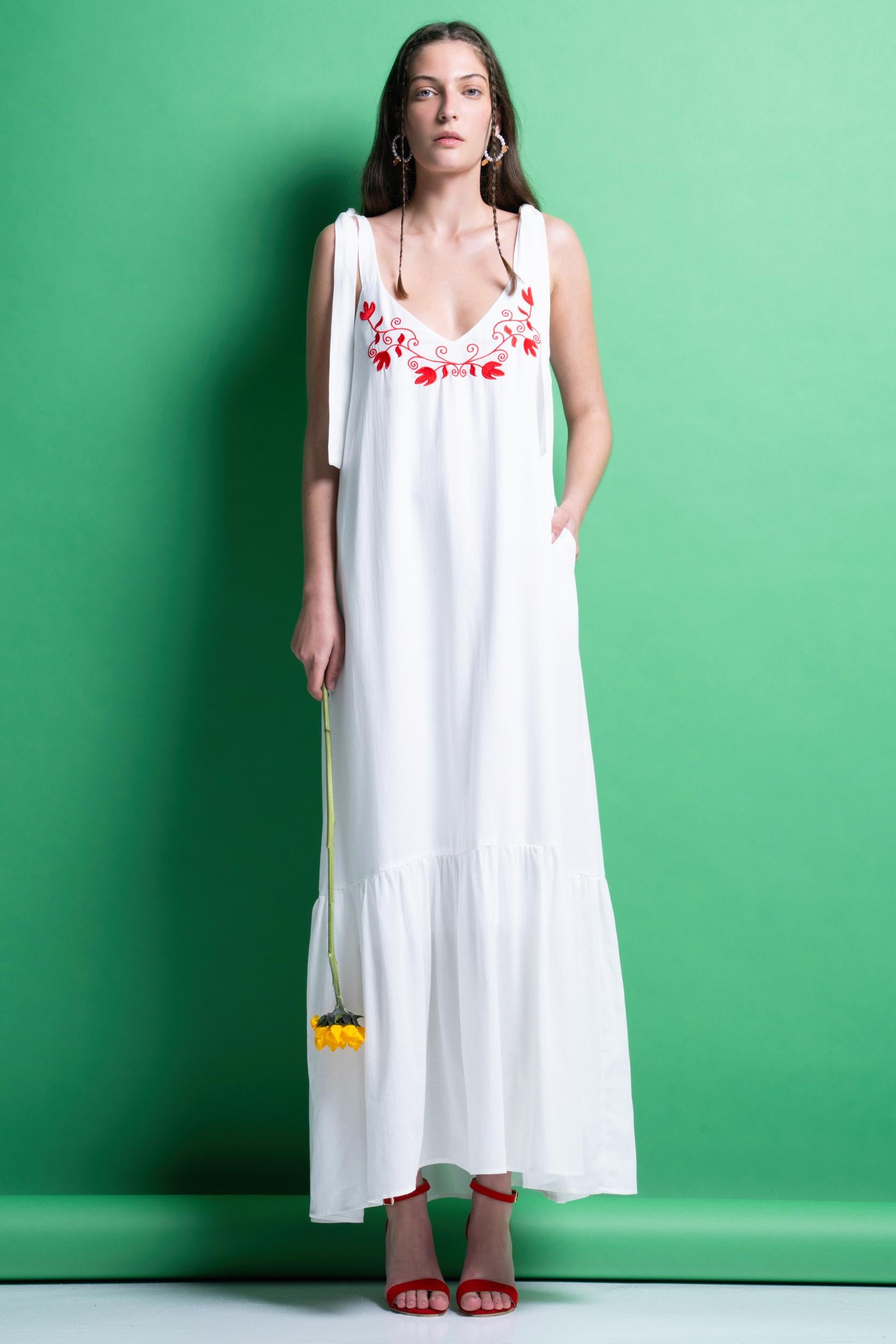 ‘CALLIOPE’ MAXI ΦΟΡΕΜΑ ΜΕ ΚΕΝΤΗΜΑ MAMOUSH