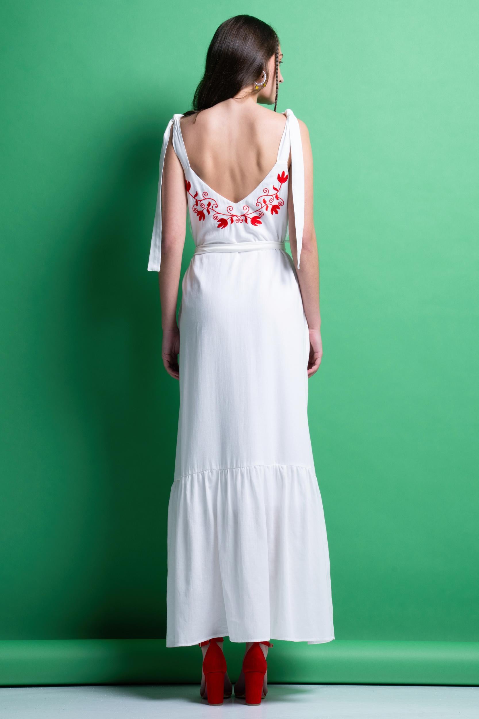 ‘CALLIOPE’ MAXI ΦΟΡΕΜΑ ΜΕ ΚΕΝΤΗΜΑ MAMOUSH