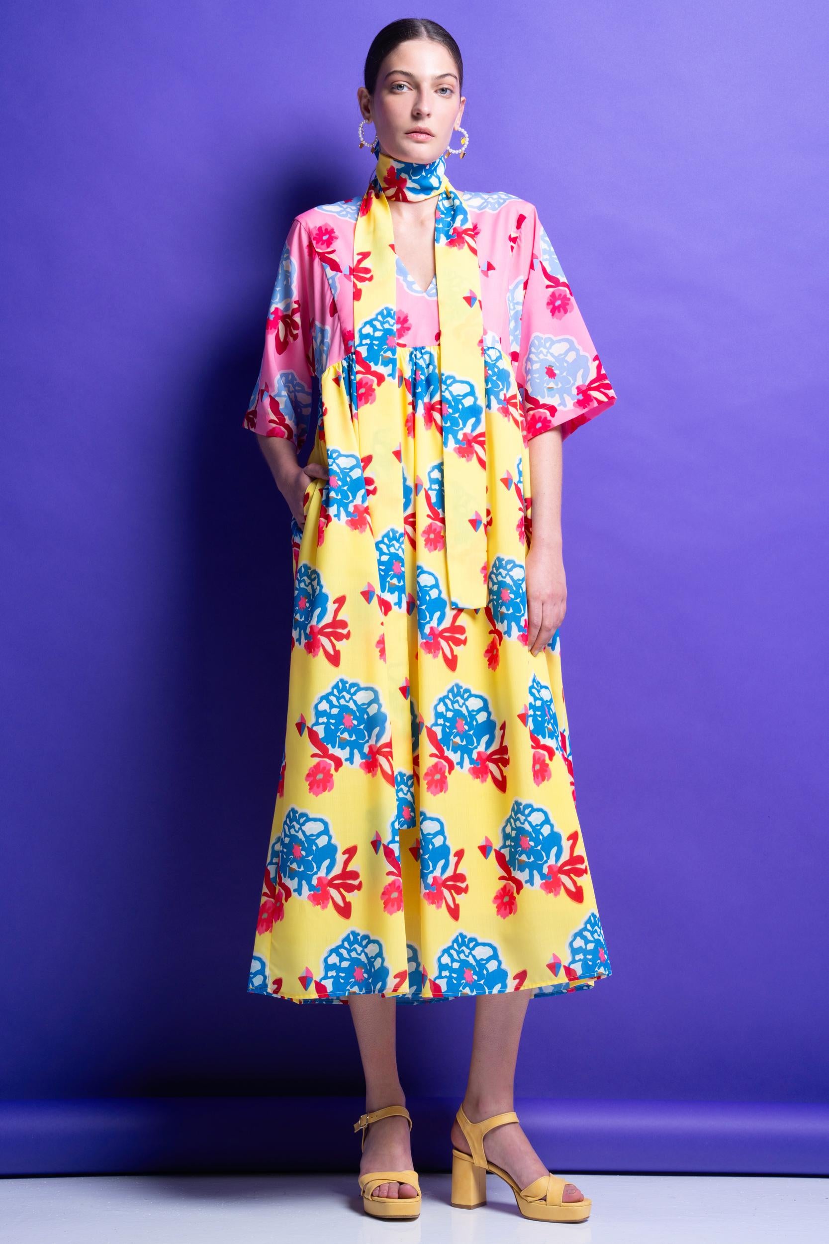 LOLITA' ΔΙΧΡΩΜΟ ΜΙΝΤΙ ΦΟΡΕΜΑ MAMOUSH