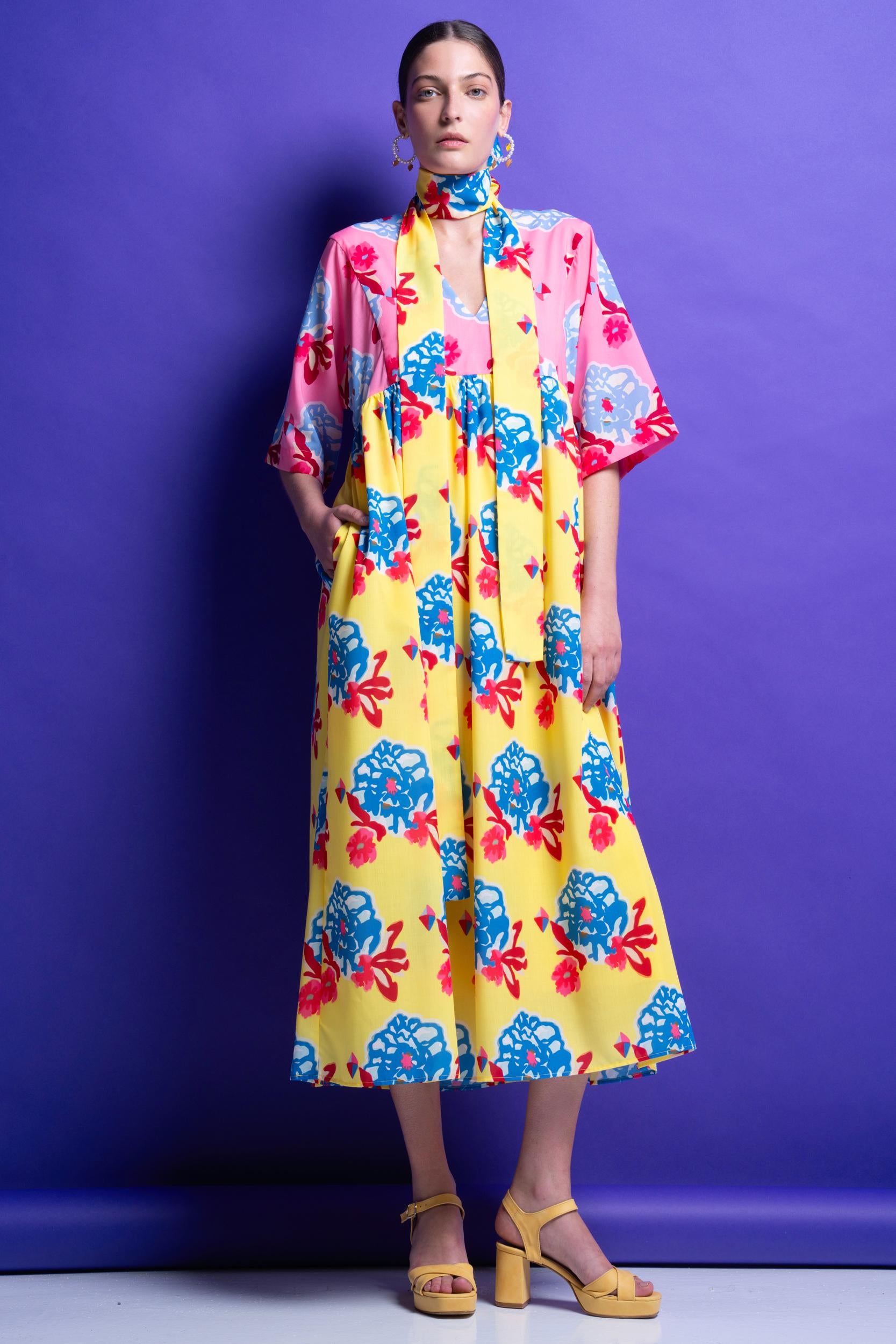 LOLITA' ΔΙΧΡΩΜΟ ΜΙΝΤΙ ΦΟΡΕΜΑ MAMOUSH