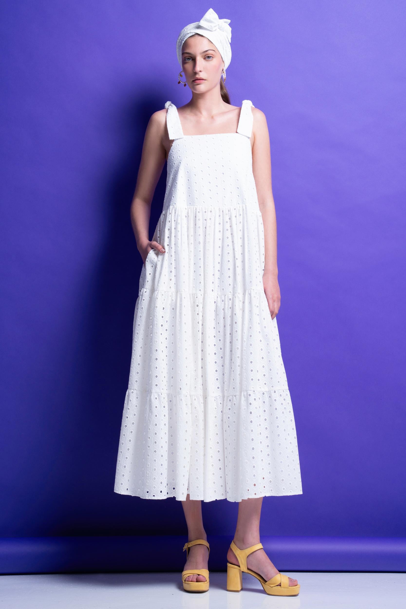 LIZA' ΚΙΠΟΥΡ ΜΙΝΤΙ ΦΟΡΕΜΑ (WHITE) MAMOUSH