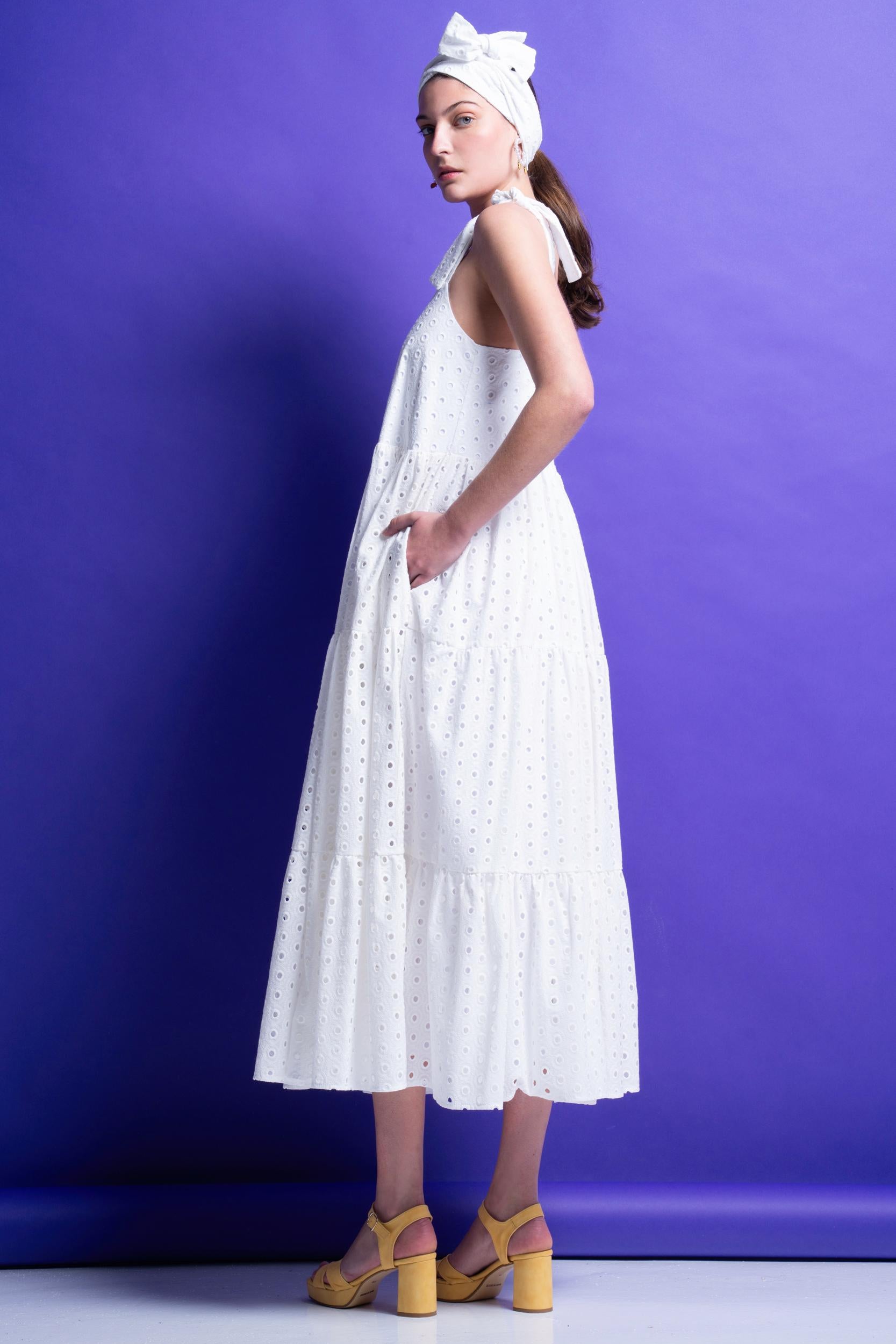 LIZA' ΚΙΠΟΥΡ ΜΙΝΤΙ ΦΟΡΕΜΑ (WHITE) MAMOUSH