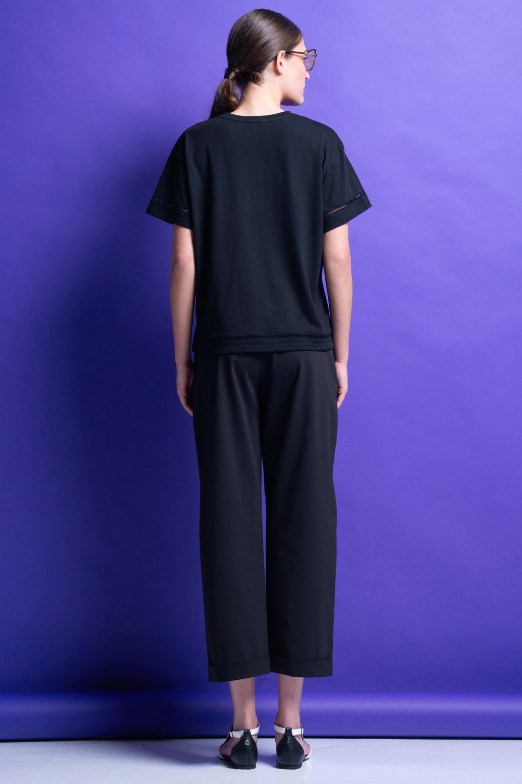 T-SHIRT ΜΟΝΟΧΡΩΜΑ (BLACK) MAMOUSH