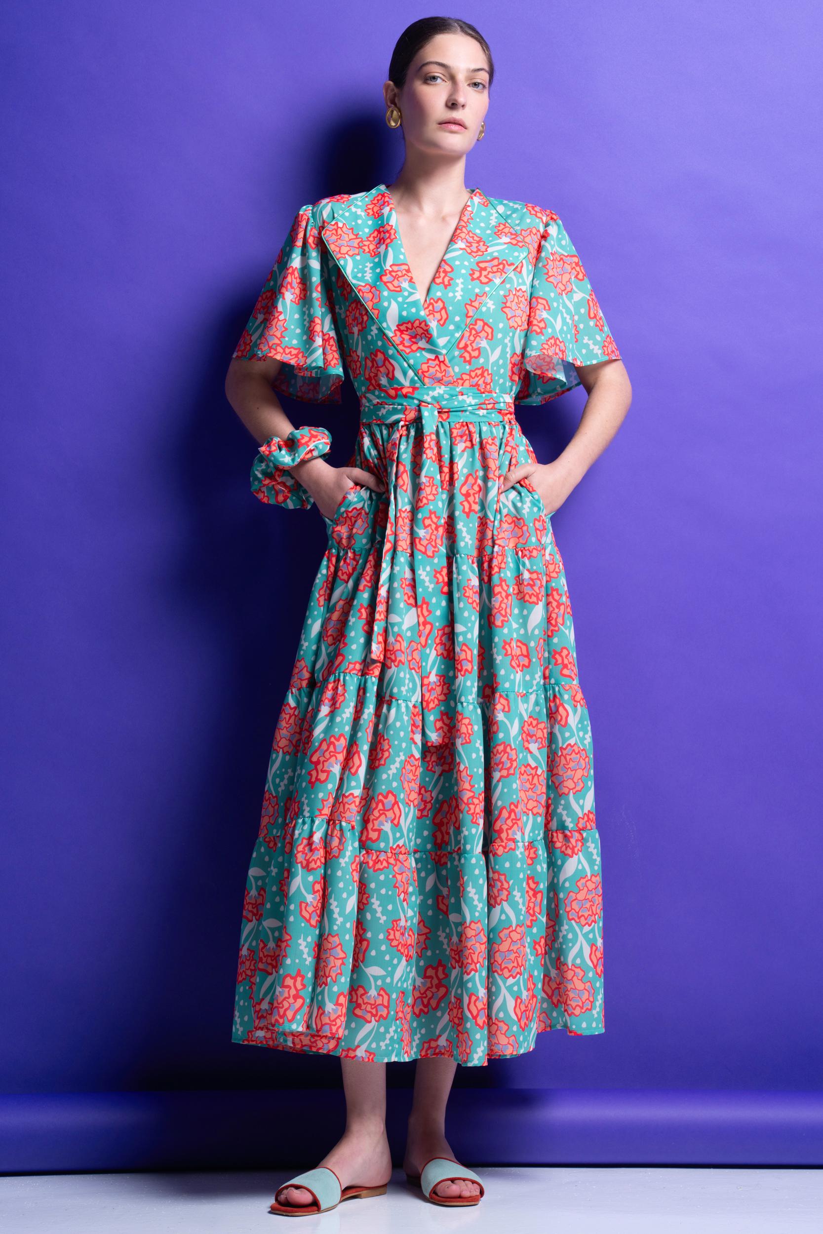 VALERIA' ΜΙΝΤΙ ΦΟΡΕΜΑ (GREEN) MAMOUSH