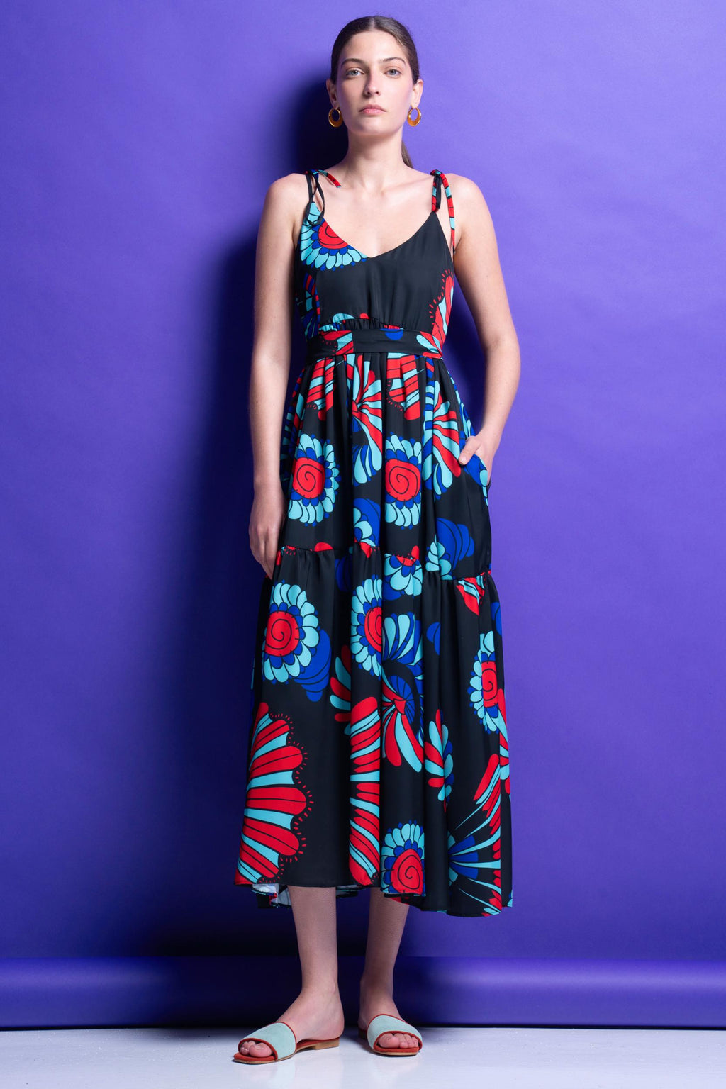 DANNA' ΜΙΝΤΙ ΦΟΡΕΜΑ (BLACK/FAN) MAMOUSH