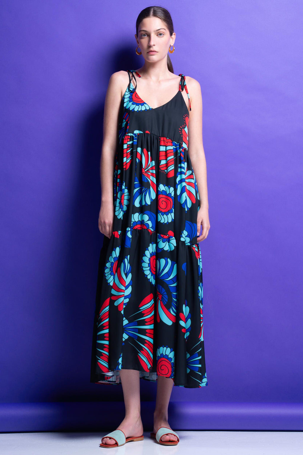 DANNA' ΜΙΝΤΙ ΦΟΡΕΜΑ (BLACK/FAN) MAMOUSH