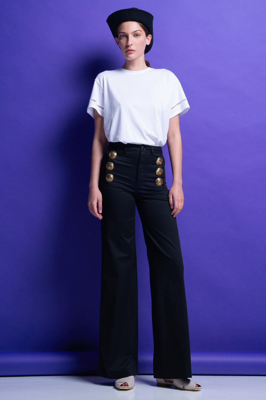 T-SHIRT ΜΟΝΟΧΡΩΜΑ (WHITE) MAMOUSH