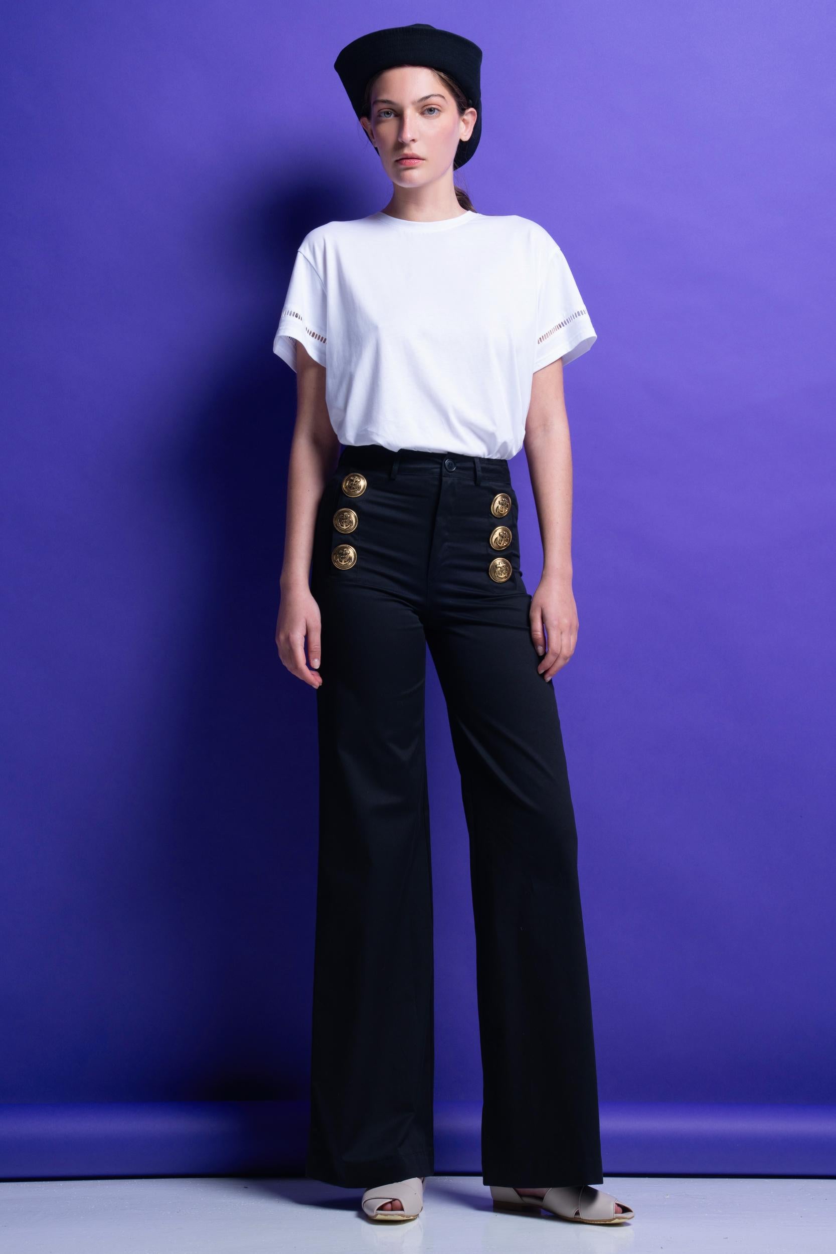 T-SHIRT ΜΟΝΟΧΡΩΜΑ (WHITE) MAMOUSH