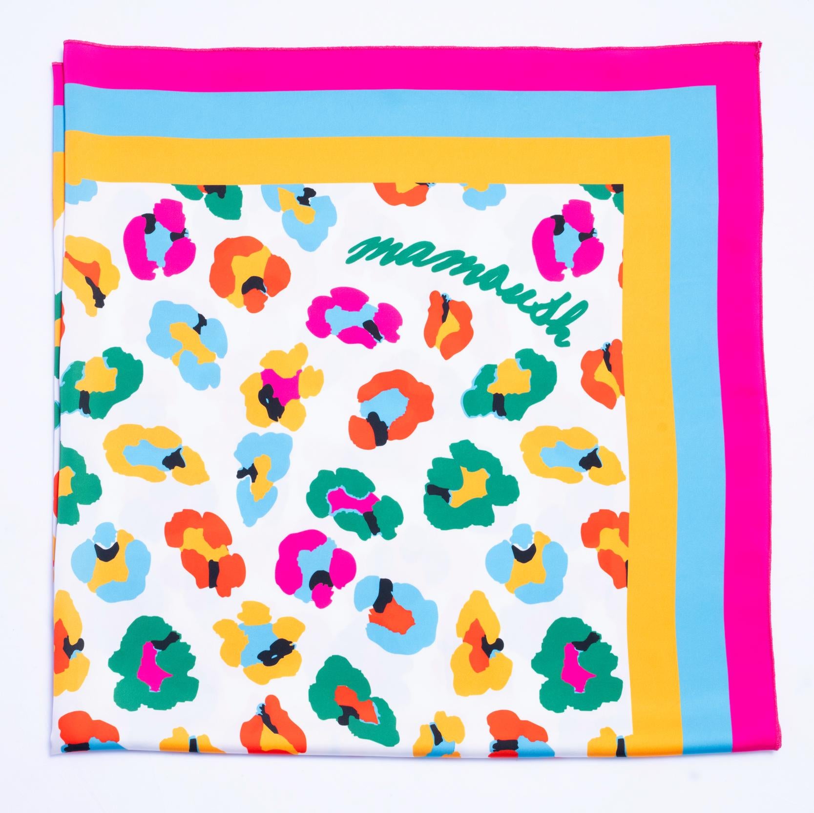 ALYSSA' ΜΑΝΤΗΛΙ-ΠΑΡΕΟ (ANIMAL PRINT) MAMOUSH