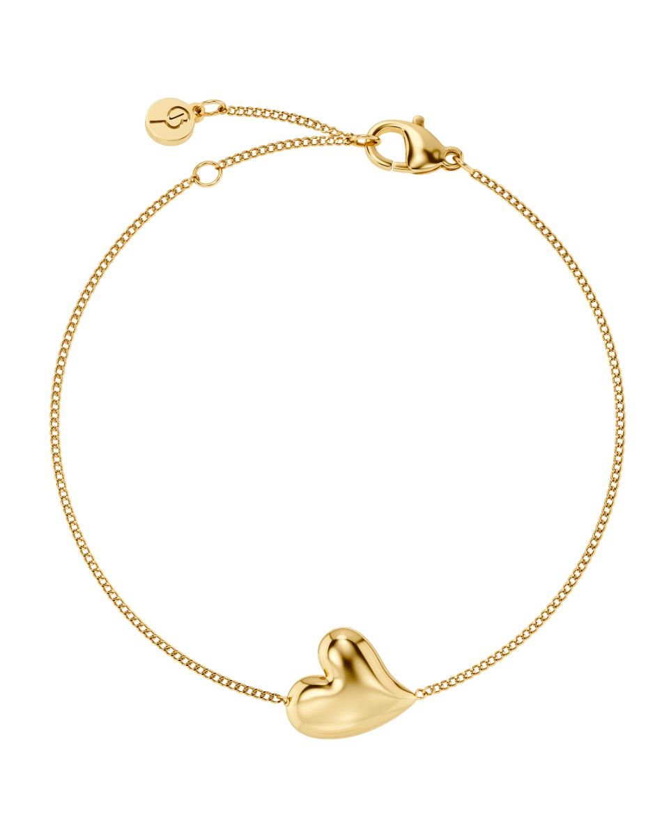 AMORINA ΧΡΥΣΟ ΒΡΑΧΙΟΛΙ ΣΕ ΣΧΗΜΑ ΚΑΡΔΙΑΣ EDBLAD