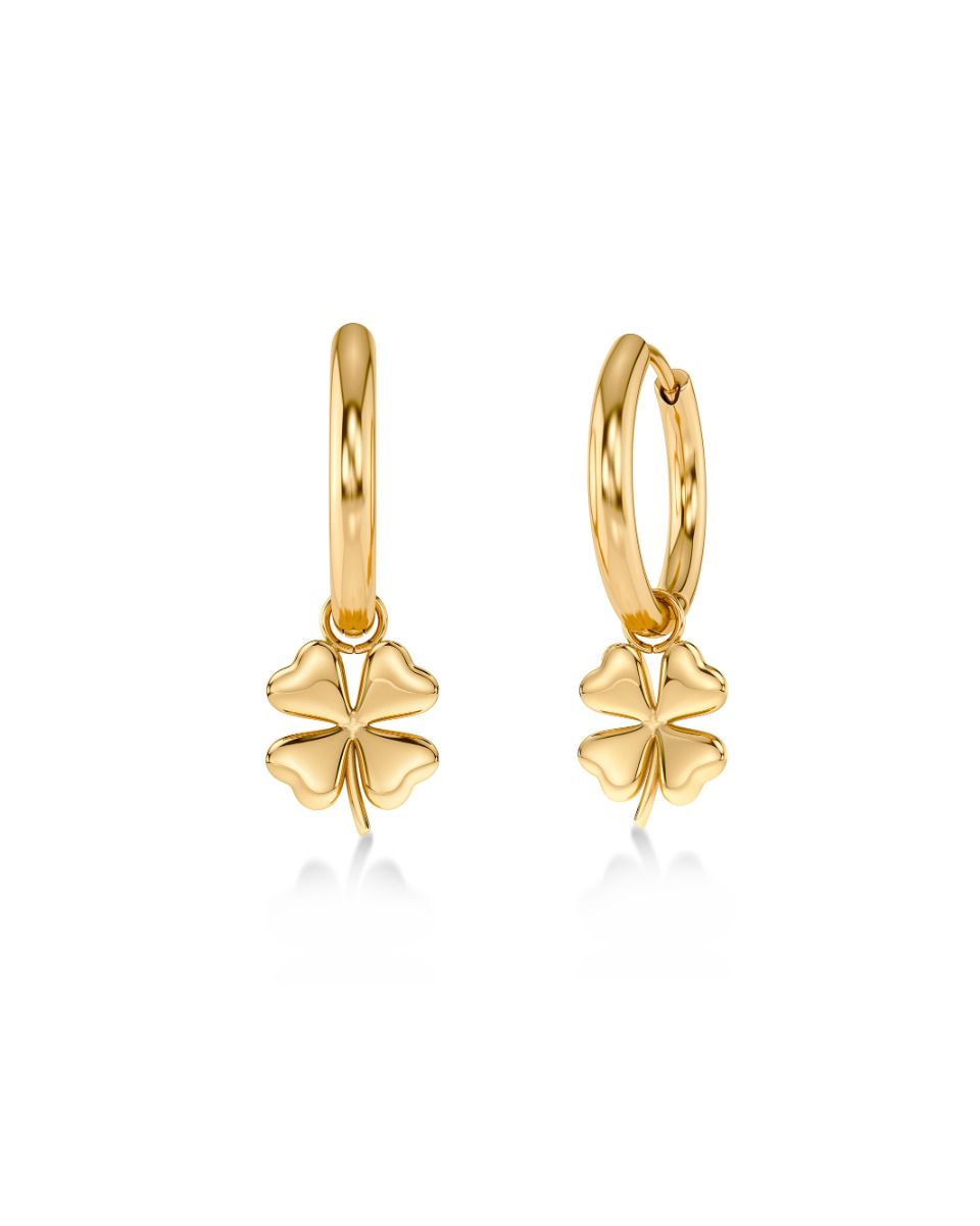 LUCKY MINI HOOPS ΑΠΟ ΧΡΥΣΟ EDBLAD