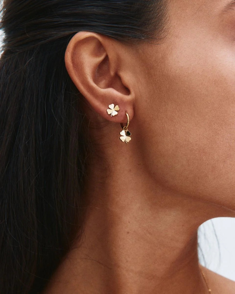 LUCKY MINI HOOPS ΑΠΟ ΧΡΥΣΟ EDBLAD