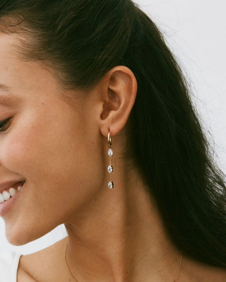 ΣΚΟΥΛΑΡΙΚΙΑ MISTY HOOPS ΧΡΥΣΟ EDBLAD