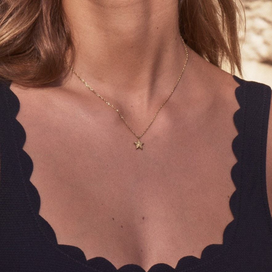 ΚΟΛΙΕ BEACHCOMBER STARFISH GOLD EDBLAD