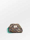 ΤΣΑΝΤΑ CLUTCH LEOLA CANVAS ANIMAL PRINT BECK SONDERGAARD