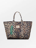 ΤΣΑΝΤΑ LEOLA CANVAS ANIMAL PRINT BECK SONDERGAARD