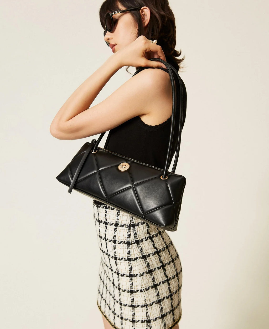 ΚΑΠΙΤΟΝΕ ΤΣΑΝΤΑ BOWLER (BLACK) TWINSET