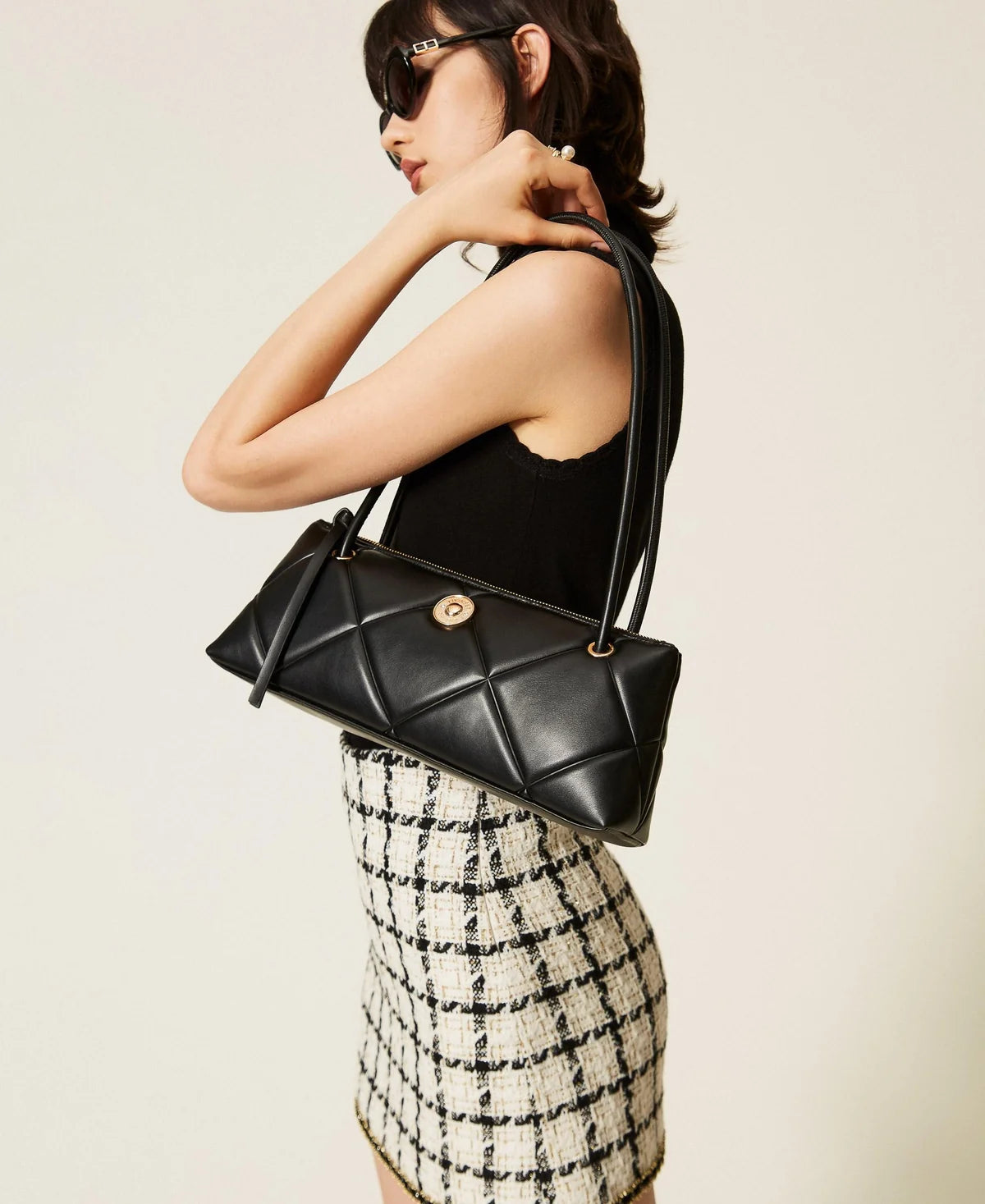 ΚΑΠΙΤΟΝΕ ΤΣΑΝΤΑ BOWLER (BLACK) TWINSET