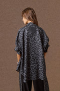 'DORIS' ANIMAL PRINT OVERSIZED ΠΟΥΚΑΜΙΣΟ MAMOUSH