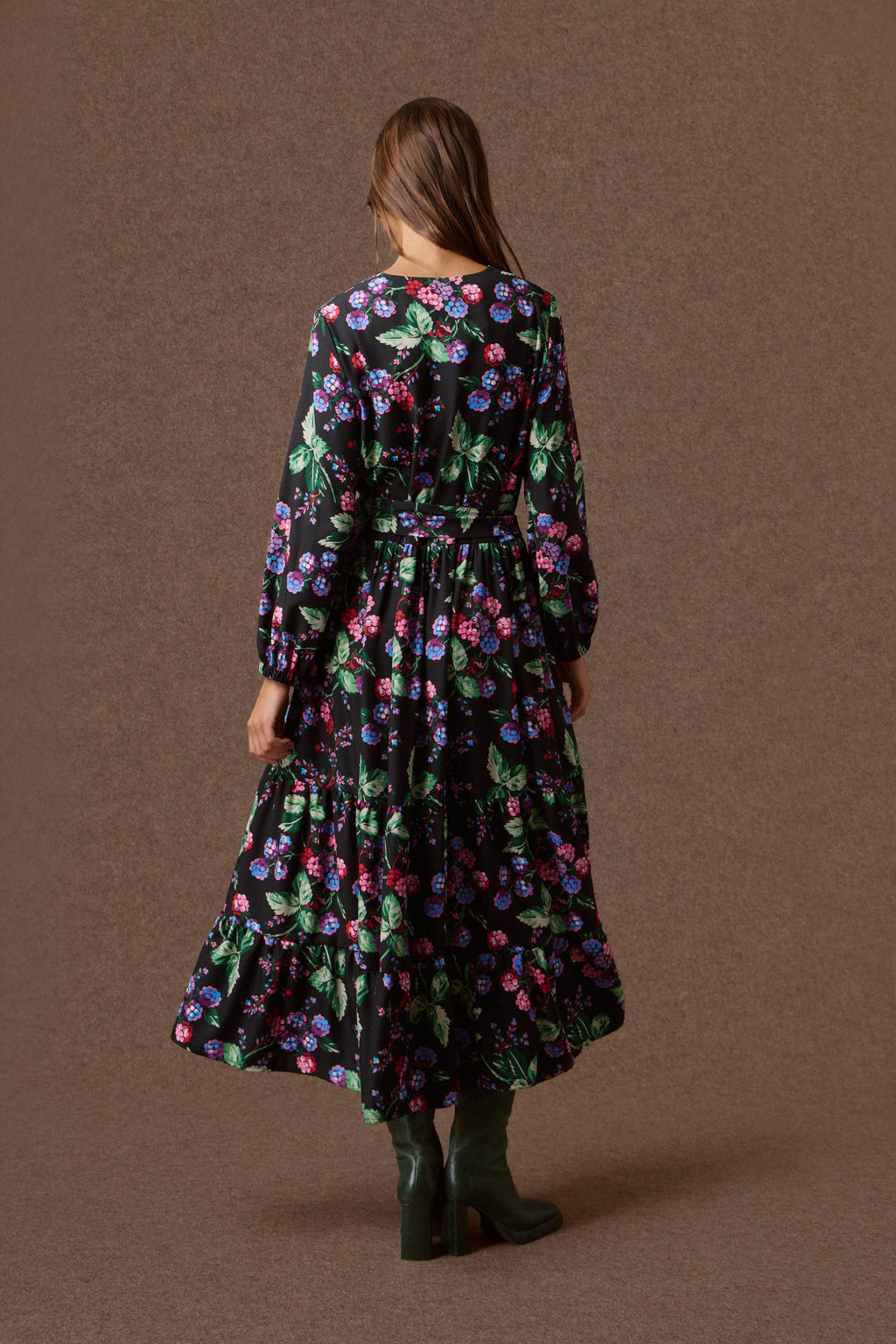 'ADELYN' ΜΑΞΙ ΦΟΡΕΜΑ (MULBERRY) MAMOUSH