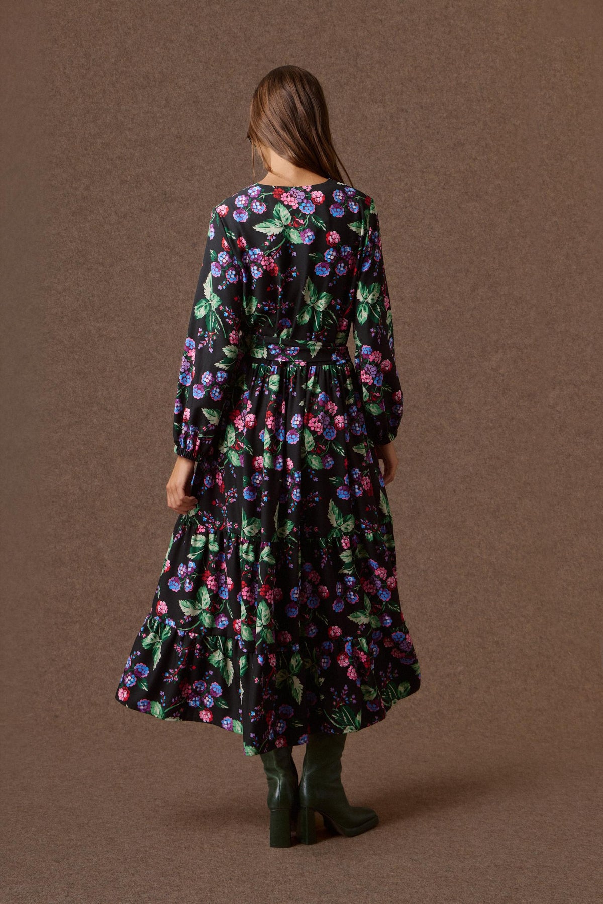 'ADELYN' ΜΑΞΙ ΦΟΡΕΜΑ (MULBERRY) MAMOUSH