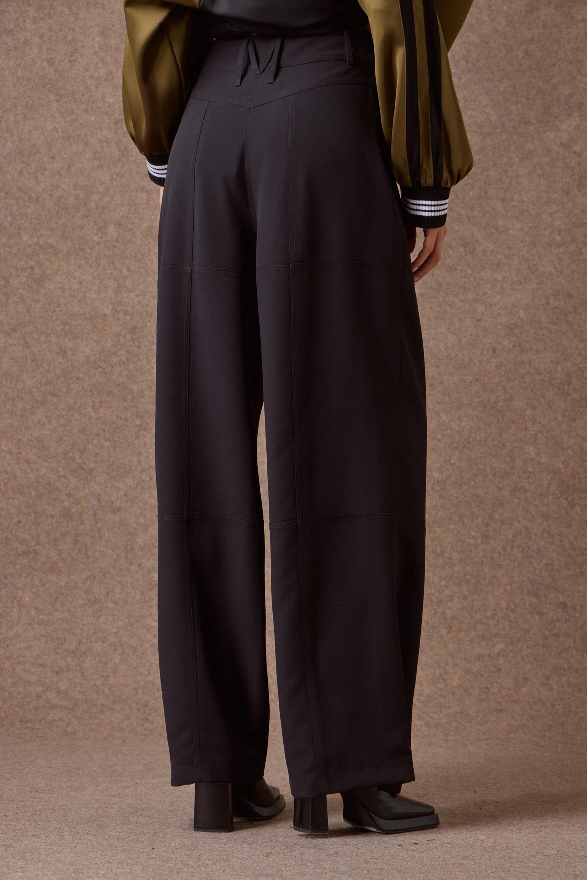 'ETTA' ΨΗΛΟΜΕΣΟ ΠΑΝΤΕΛΟΝΙ (BLACK) MAMOUSH