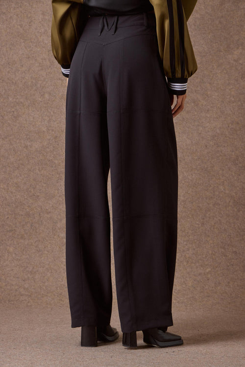 'ETTA' ΨΗΛΟΜΕΣΟ ΠΑΝΤΕΛΟΝΙ (BLACK) MAMOUSH