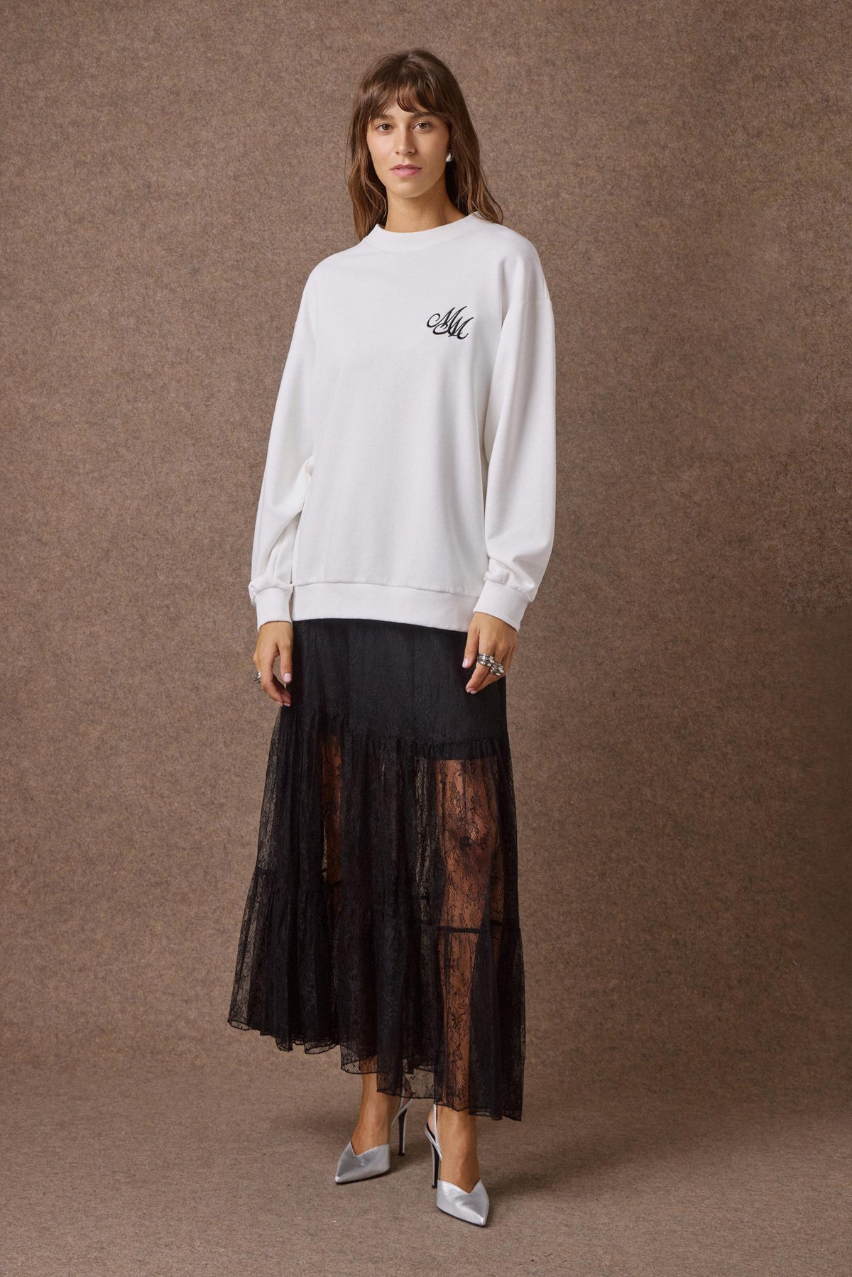 'VIVIAN' ΜΑΞΙ ΔΑΝΤΕΛΕΝΙΑ ΦΟΥΣΤΑ (BLACK) MAMOUSH