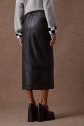'MELIA' ΜΙΝΤΙ ΠΕΝΣΙΛ ΦΟΥΣΤΑ (BLACK) MAMOUSH
