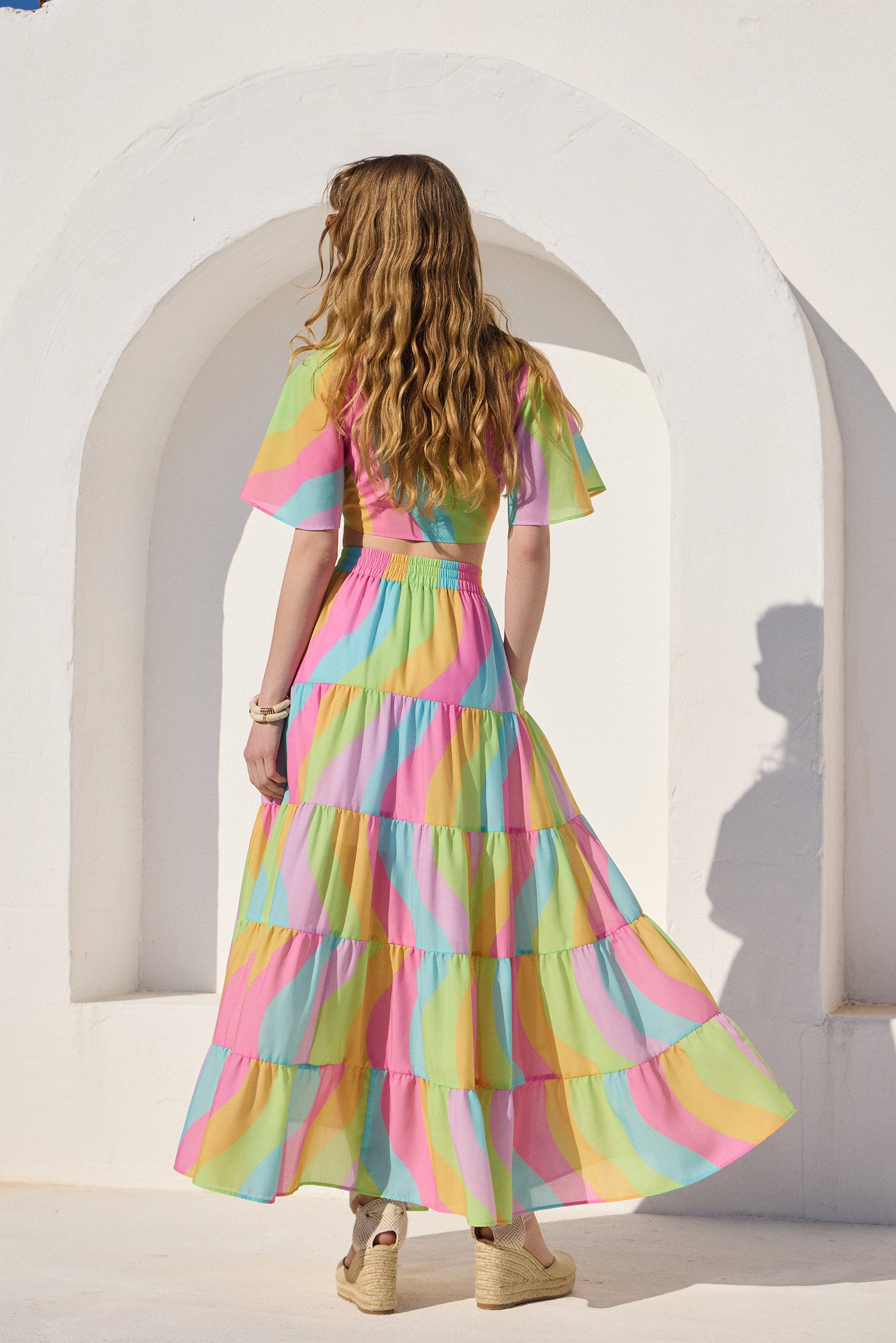 'ELPIDA' ΚΡΟΠ ΤΟΠ (RAINBOW) MAMOUSH