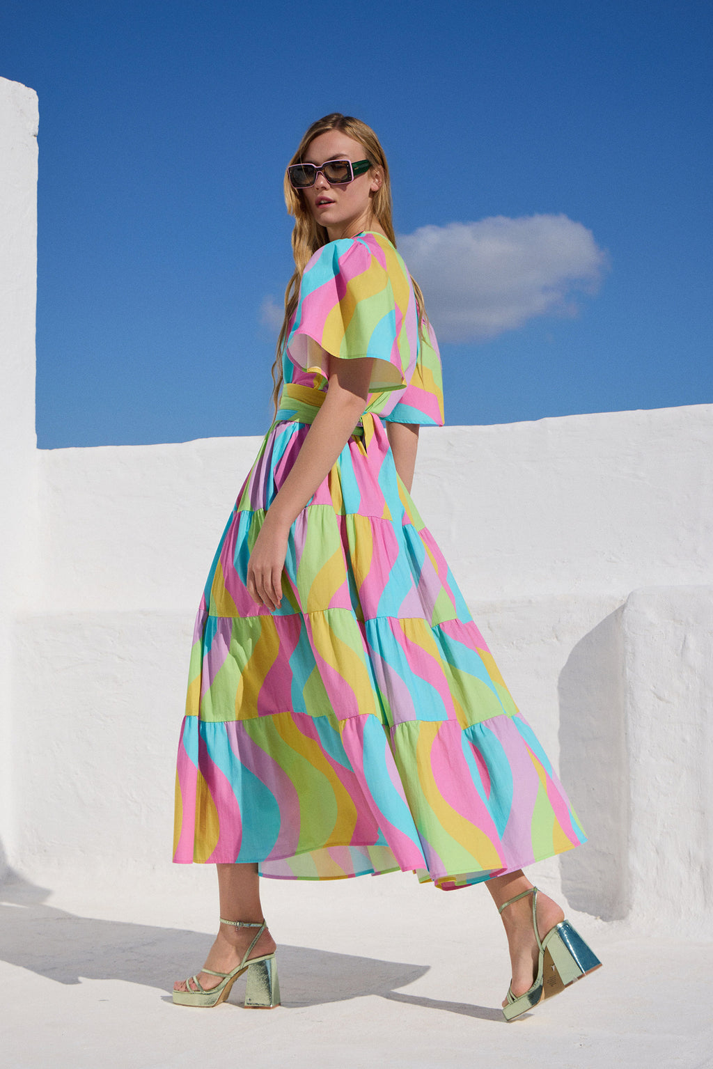 'VANESSA' ΜΙΝΤΙ ΦΟΡΕΜΑ (RAINBOW) MAMOUSH